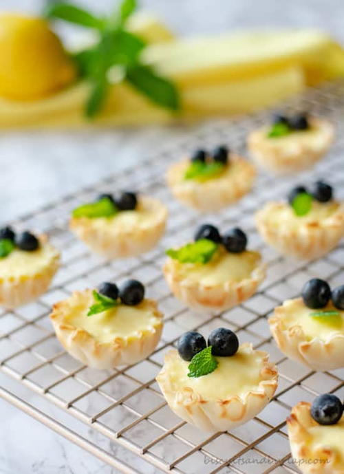Mini Lemon Tarts Mini Lemon Tarts