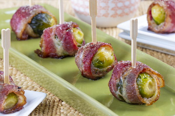 Bacon Wrapped Brussels Sprouts Bacon Wrapped Brussel Sprouts
