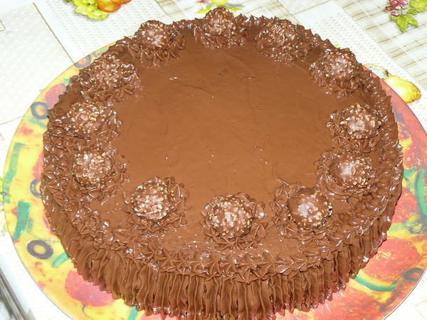 Ferrero Rocher Cake Ferrero Rocher Cake