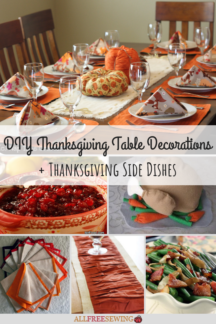 28 Diy Thanksgiving Table Decorations Thanksgiving Side Dishes