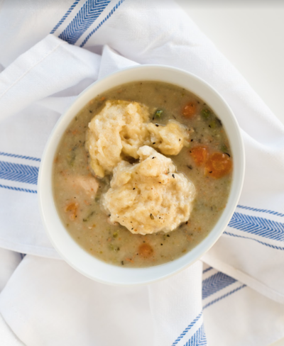 Easy Bisquick Chicken and Dumplings