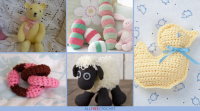 18 Cuddly Crochet Baby Toys (Free Patterns)