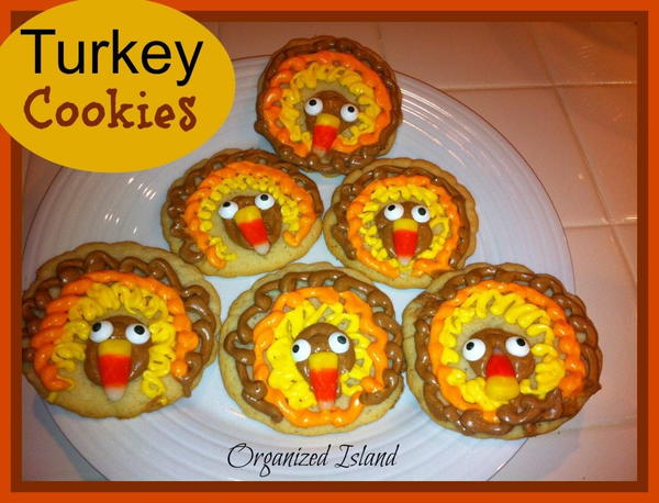Thanksgiving Turkey Cookies Thanksgiving Turkey Cookies