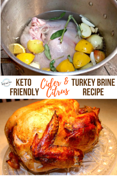 The Best Cider Citrus Turkey Brine Recipe that is Keto Friendly The Best Cider & Citrus Turkey Brine Recipe that is Keto Friendly