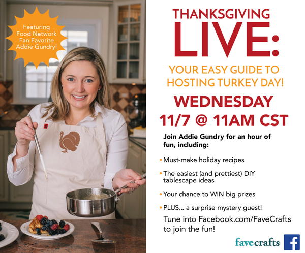Thanksgiving Live with Addie Gundry