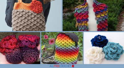 24 Free Crochet Crocodile Stitch Patterns