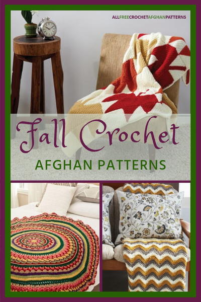 Fall Crochet Afghan Patterns Fall Crochet Afghan Patterns