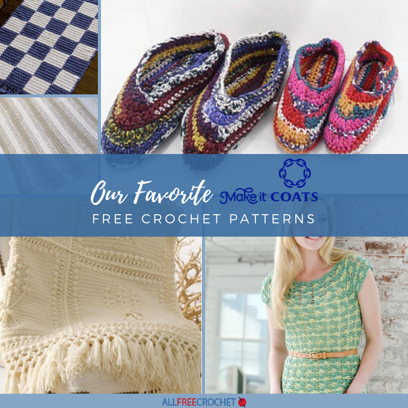 Our 8 Favorite Coats And Clark Free Crochet Patterns | AllFreeCrochet.com