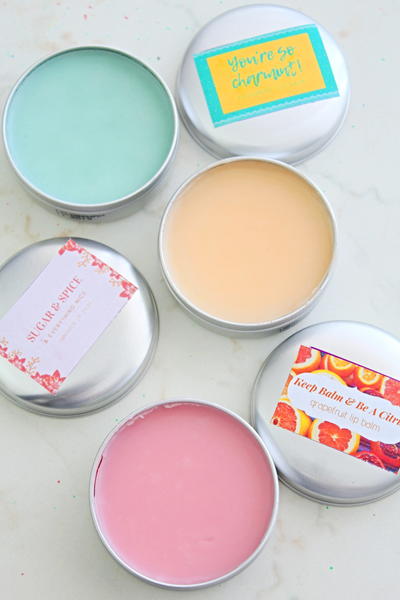 DIY Tinted Lip Balm Gift