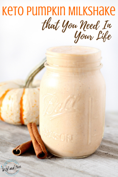 Keto Pumpkin Milkshake Keto Pumpkin Milkshake