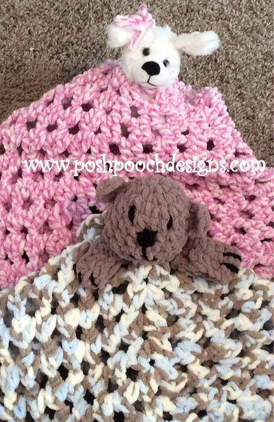 Fuzzy Blanket Lovey Bear Fuzzy Blanket Lovey Bear