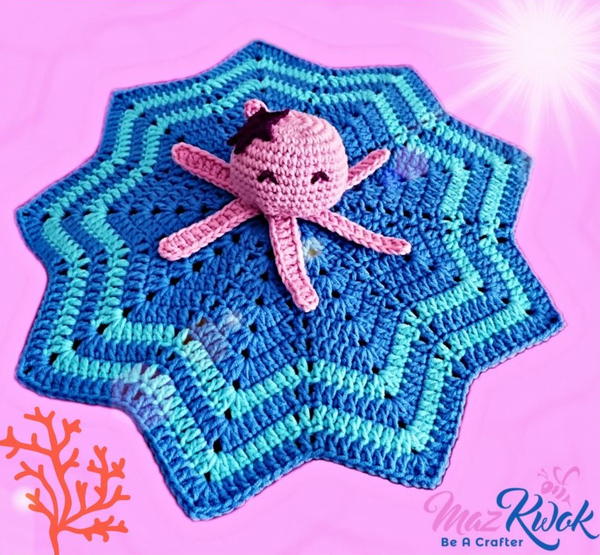 Oceanic Lovey Blanket Oceanic Lovey Blanket