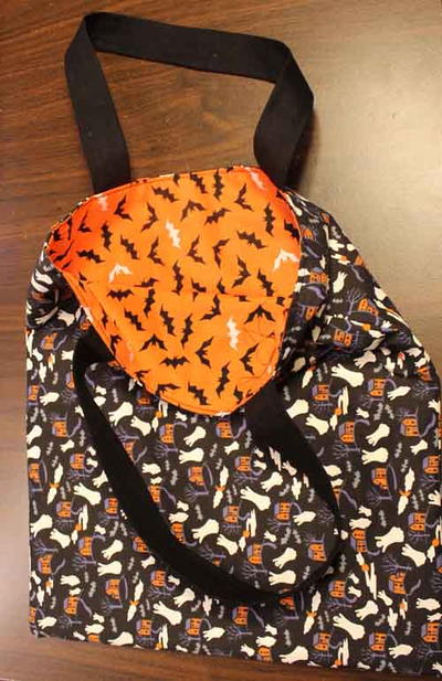 Fabric Trick or Treat Bag Fabric Trick or Treat Bag