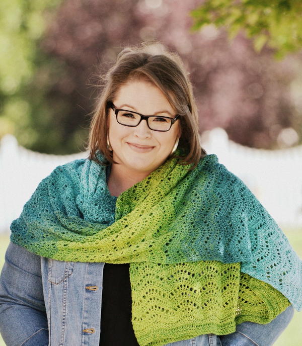 Chevron Waves Lace Wrap Chevron Waves Lace Wrap