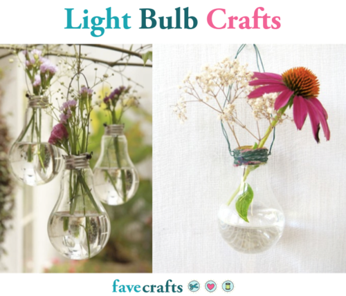 12 Light Bulb Crafts