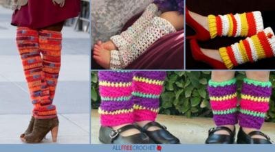 15 Cute Crochet Leg Warmers