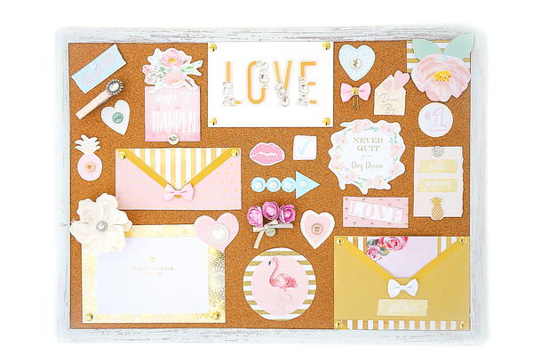 DIY Inspirational Cork Board