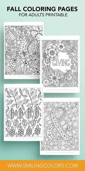 Festive Fall Coloring Pages Festive Fall Coloring Pages