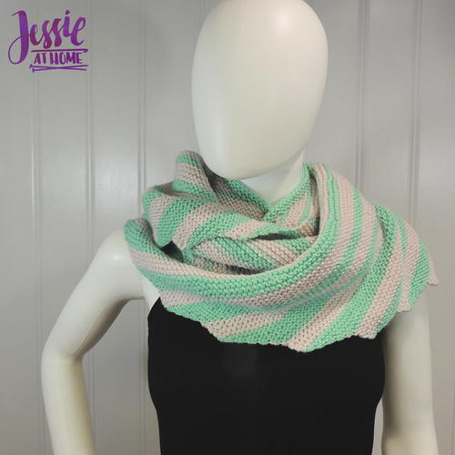 Stripes and Steps Wraplet Knit Pattern Stripes and Steps Wraplet Knit Pattern