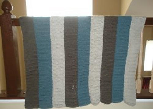 Earth Toned Crochet Afghan Earth Toned Crochet Afghan