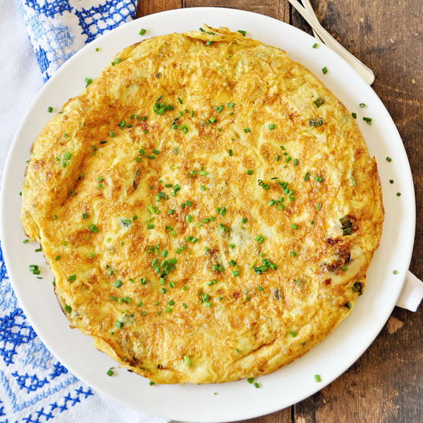 Spanish Tortilla Omelette with Mushrooms and Onions Spanish Tortilla Omelette with Mushrooms and Onions