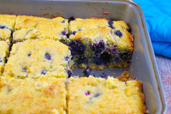 Blueberry Cornbread Blueberry Cornbread