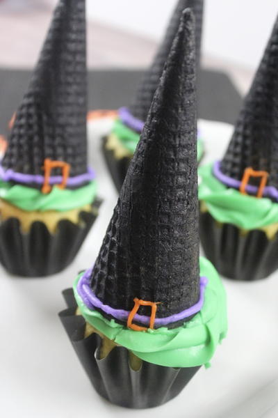 Witch Hat Cupcakes Witch Hat Cupcakes