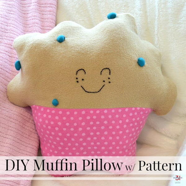DIY Muffin Pillow Pattern DIY Muffin Pillow Pattern