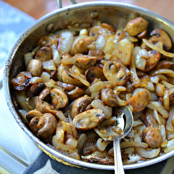 Sauteed Mushrooms and Onions Sauteed Mushrooms and Onions