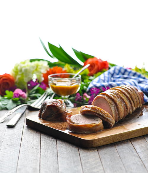 4-Ingredient Bacon Wrapped Pork Tenderloin 4-Ingredient Bacon Wrapped Pork Tenderloin