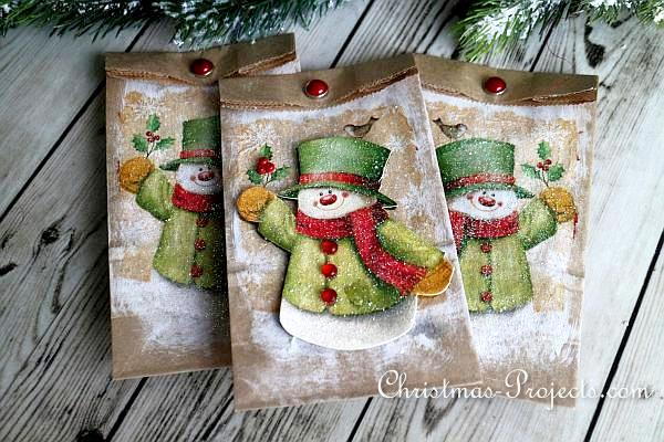 Quick Snowman Gift Bags Quick Snowman Gift Bags