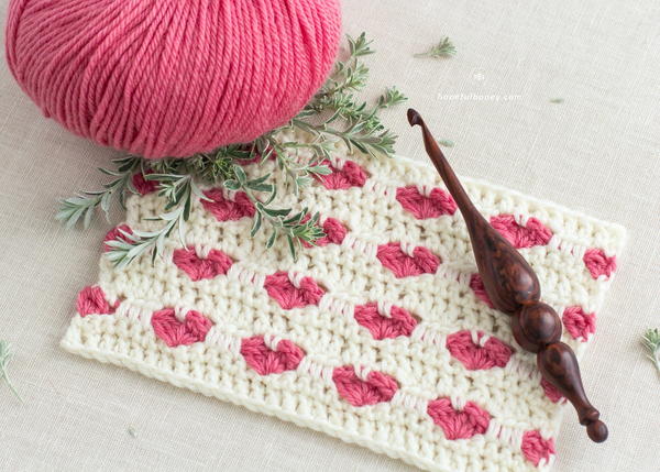 How To Crochet The Heart Stitch How To: Crochet The Heart Stitch