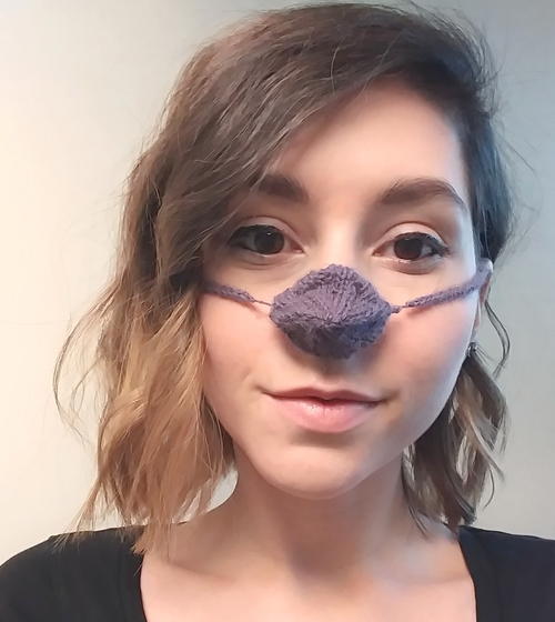 Knit Nose Warmer Knit Nose Warmer