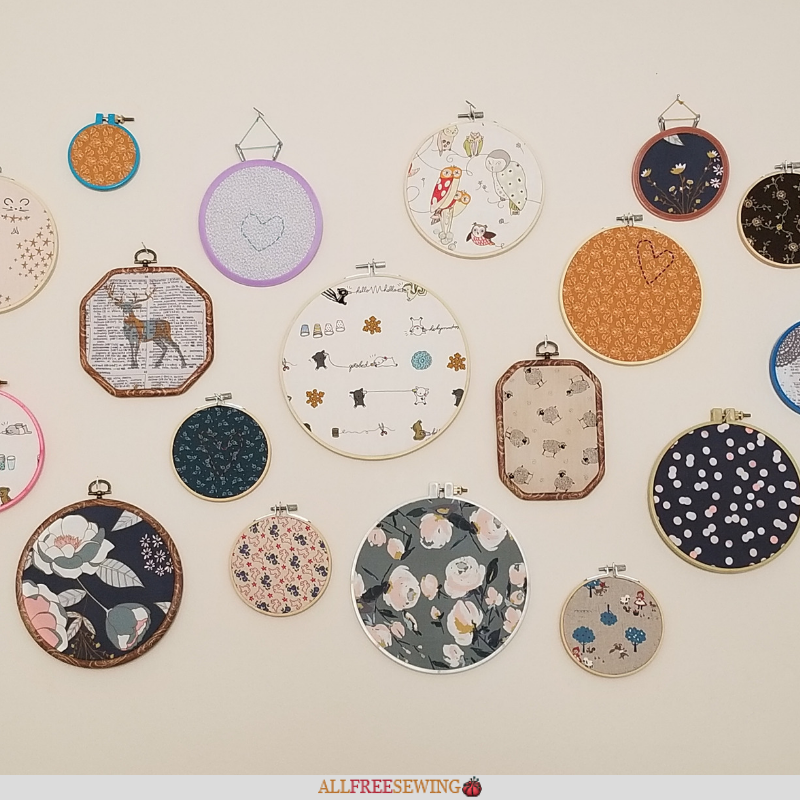 Easiest ever embroidery hoop wall art tutorial  allmmfclsewingcom Easiest ever embroidery hoop wall art tutorial  allmmfclsewingcom