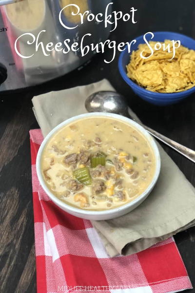 Slow Cooker Cheeseburger Soup Slow Cooker Cheeseburger Soup