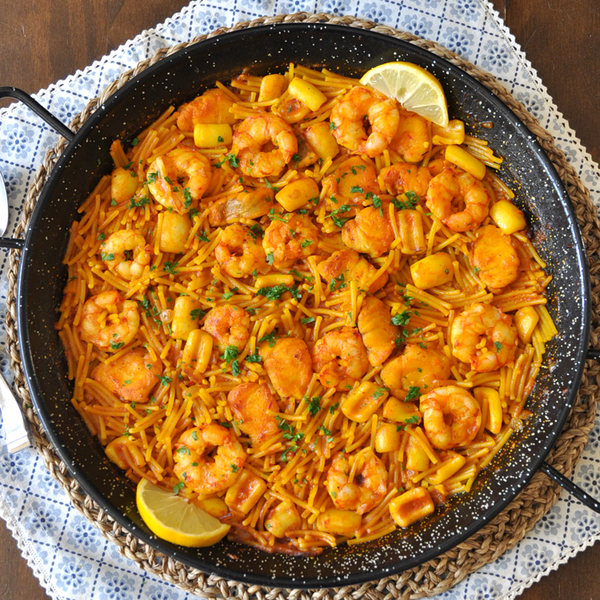 Authentic Spanish Seafood Fideu Recipe from Valencia Authentic Spanish Seafood Fideuà Recipe from Valencia