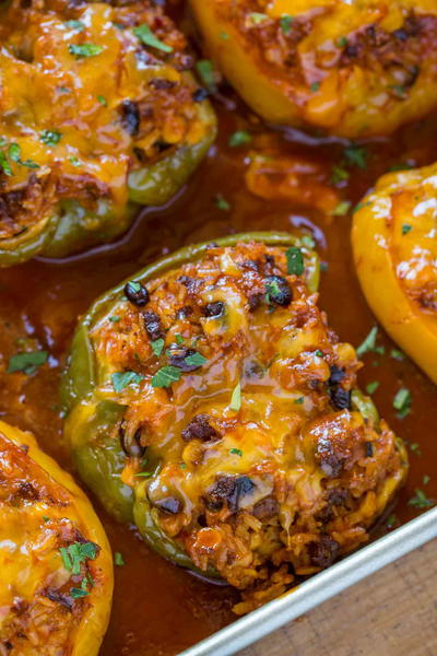 Tex-Mex Stuffed Peppers Tex-Mex Stuffed Peppers