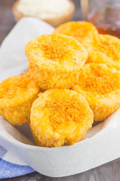 Cheesy Cornbread Muffins Cheesy Cornbread Muffins