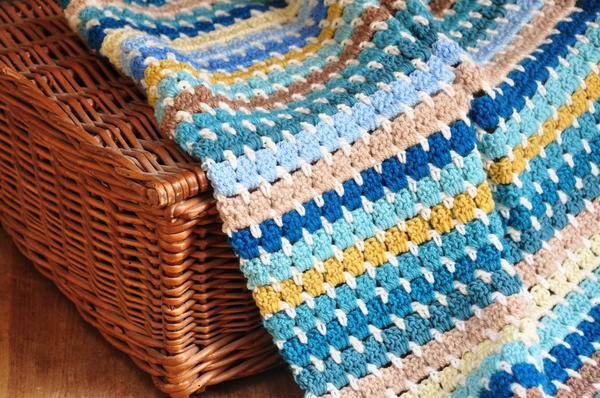 The Granny Block Blanket The Granny Block Blanket