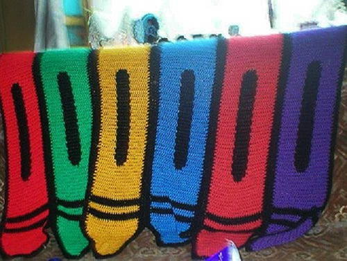 Crayon Blanket Crayon Blanket