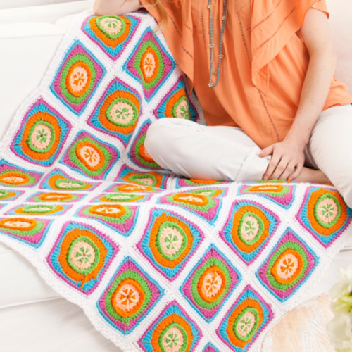 Citrus Smoothie Throw Citrus Smoothie Throw