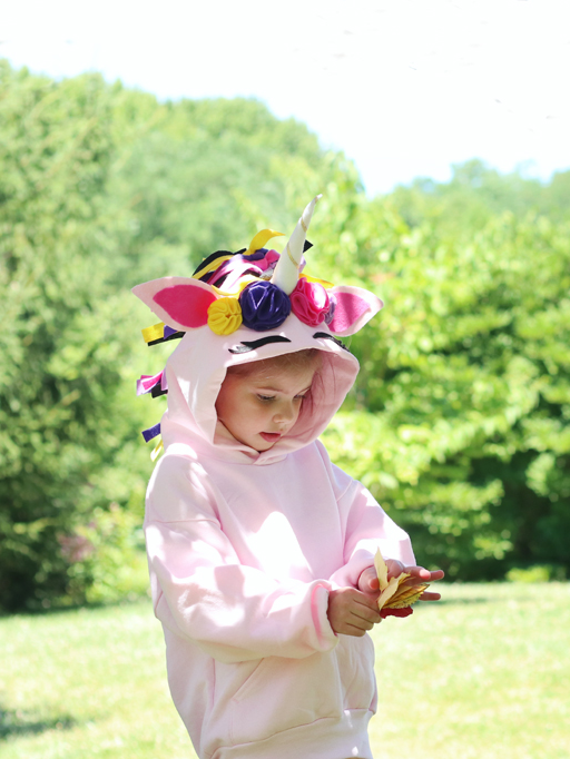 No-Sew Unicorn Hoodie No-Sew Unicorn Hoodie