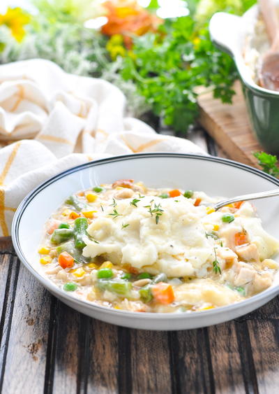 5-Ingredient Dump-and-Bake Turkey Shepherds Pie 5-Ingredient Dump-and-Bake Turkey Shepherd's Pie