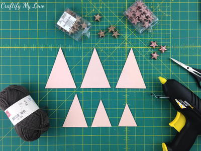 Mixed-Media Christmas Trees
