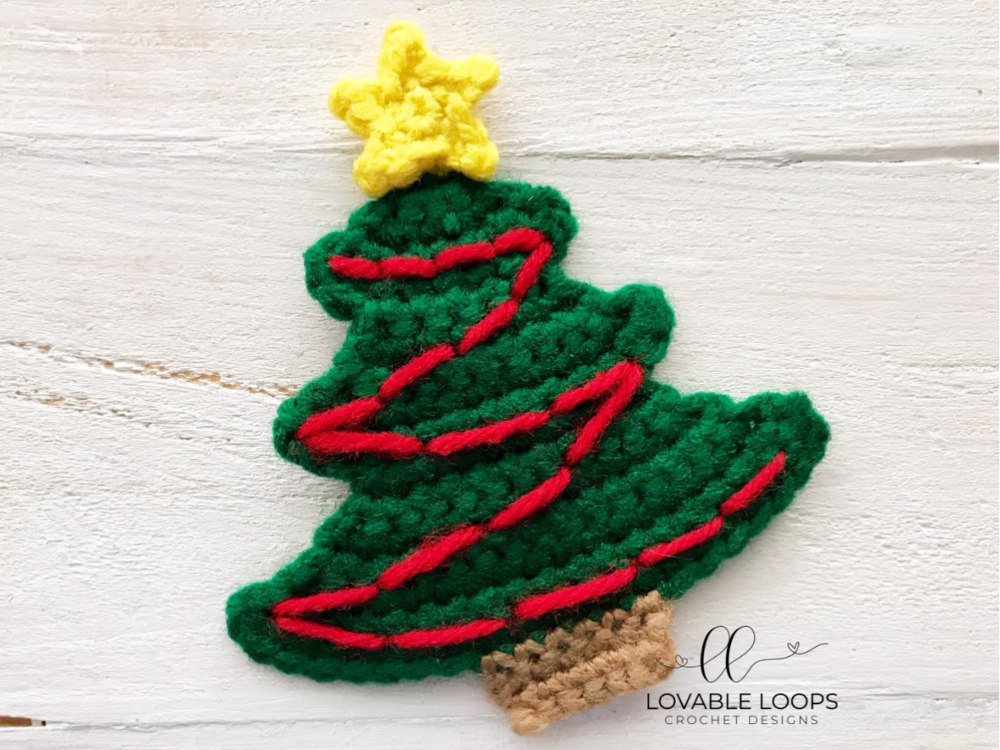 Christmas Tree Applique