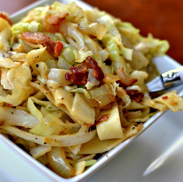 Haluski (Cabbage and Noodles)