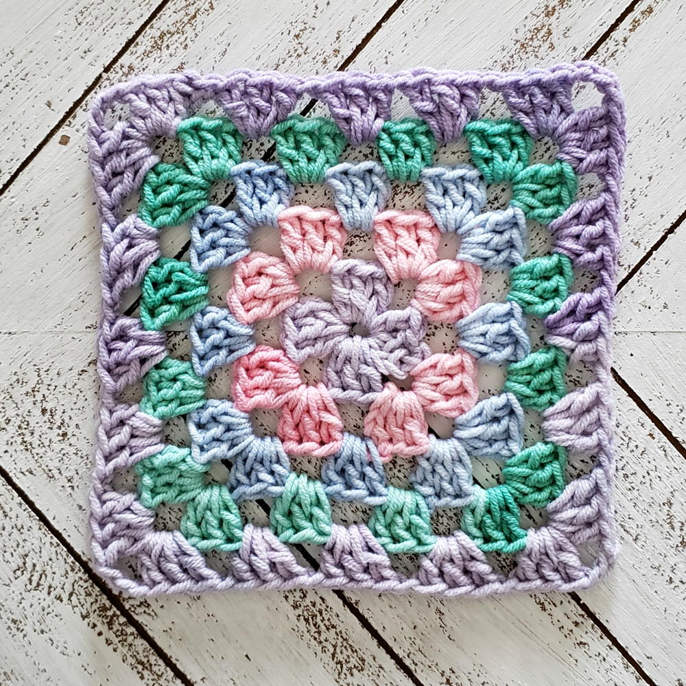 Easy Classic Granny Square Crochet Tutorial AllFreeCrochet