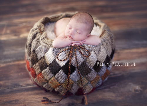 Entrelac Basket Entrelac Basket