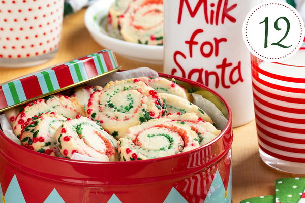 Santa's Swirl Cookies Santas Swirl Cookies