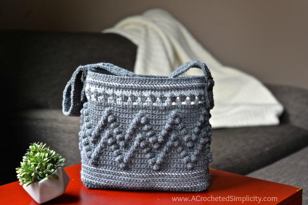 Chevron Bobble Tote Bag Chevron Bobble Tote Bag